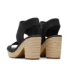 Sandalias de plataforma con cordón Majorca para mujer