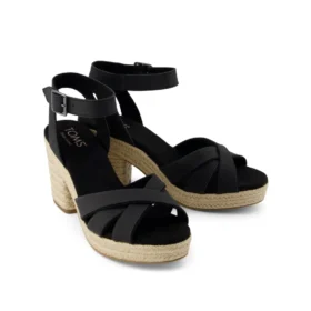 Sandalias de plataforma con tiras de cuerda para mujer Majorca