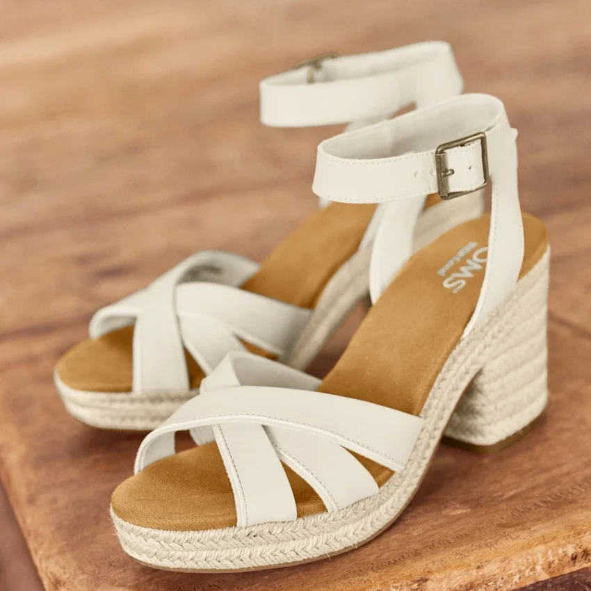 Sandalias de plataforma con tiras de cuerda para mujer Majorca Sandalias de plataforma con tiras de cuerda para mujer Majorca
