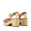 Sandalias de tacón con punta abierta Isla para mujer Sandalias de tacón con punta abierta Isla para mujer