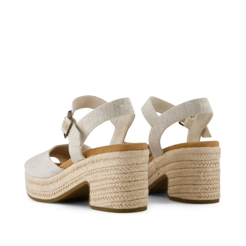 Sandalias de tacón con punta abierta Isla para mujer Sandalias de tacón con punta abierta Isla para mujer