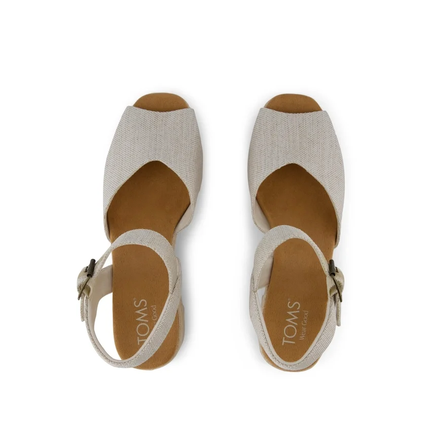 Sandalias de tacón con punta abierta Isla para mujer Sandalias de tacón con punta abierta Isla para mujer