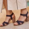 Sandalias de tacón con tiras Majorca para mujer