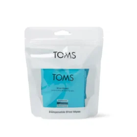 Toallitas limpiadoras para zapatos TOMS unisex, paquete de 8